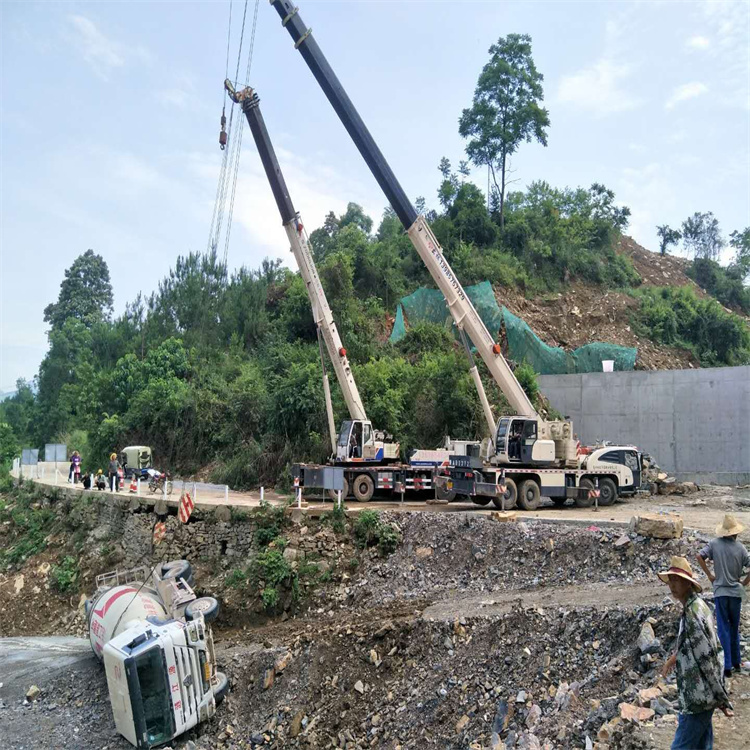 辽宁辽宁24小时应急道路救援吊装吊装现场实拍